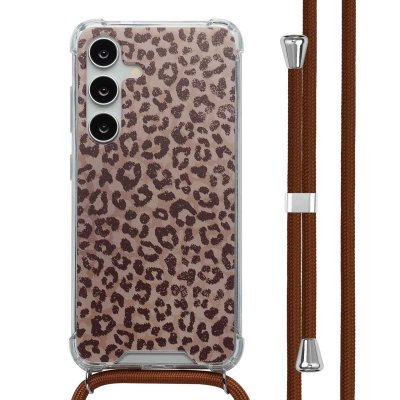 IMOSHION Coque pour Samsung Galaxy S24 Plastique L&eacute;opard Mood