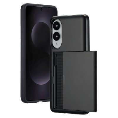 IMOSHION Coque pour Samsung Galaxy S25 Edge Plastique Noir