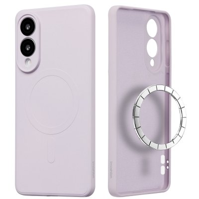 IMOSHION Coque pour Samsung Galaxy S25 Edge TPU Violet
