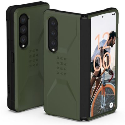  Coque pour Samsung Galaxy Z Fold 4 Plastique Olive UAG