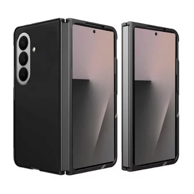HTDMOBILES Coque pour Samsung Galaxy Z Fold 7 - housse etui rigide avant et arriere - NOIR