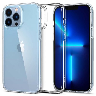 SPIGEN Coque pour Ultra Hybrid pour iPhone 13 Pro Max Transparente