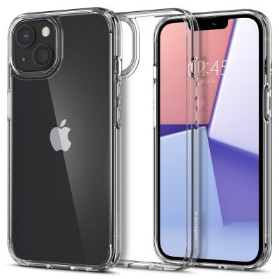 SPIGEN Coque pour Ultra Hybride pour iPhone 13 Transparente