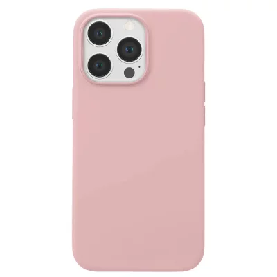 JAYM Coque premium silicone et microfibre pour apple iphone 13 pro rose sable -  classic
