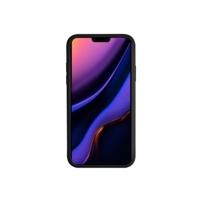 PURO Coque  iPhone 11 Silicone noir