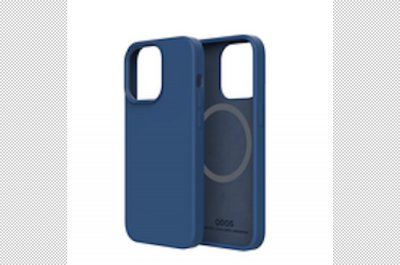 QDOS Coque  iPhone 13 mini Touch bleu marine Bleu 
