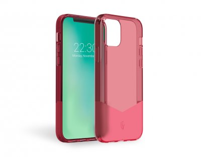 FORCE CASE Coque renforc&eacute;e  Pure rouge pour iPhone 12/ 12 Pro
