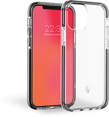 BIGBEN CONNECTED Coque renforc&eacute;e iphone 12 / 12 pro life garantie &agrave; vie contour noir force case