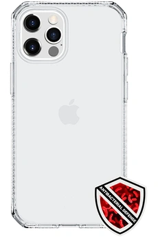 ITSKINS Coque renforc&eacute;e iphone 12 pro max spectrum clear transparente 