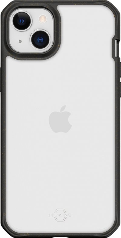 ITSKINS Coque Renforc&eacute;e iPhone 14 Feronia Bio Pure Noire  - Neuf