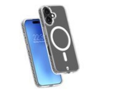FORCE CASE Coque Renforc&eacute;e MagSafe AIR pour iPhone 17 Origine France Transparent