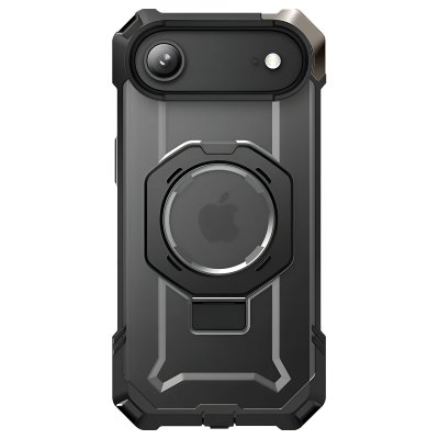 SUPCASE Coque Renforc&eacute;e pour iPhone Air S&eacute;rie Unicorn Beetle Grip avec B&eacute;quille Noir