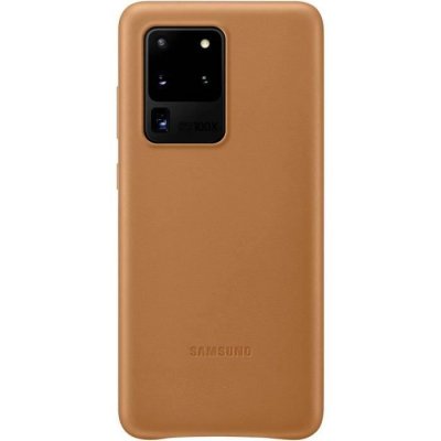 SAMSUNG Coque rigide en cuir noir  pour galaxy s20 ultra g988
