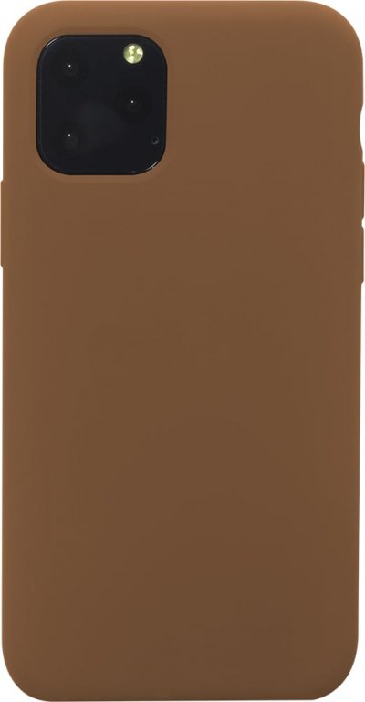 BIGBEN CONNECTED Coque rigide finition soft touch cognac pour iPhone 11 Pro
