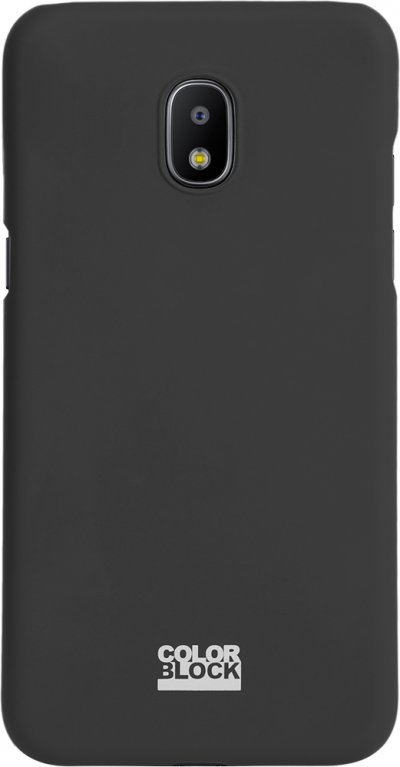 BIGBEN CONNECTED Coque rigide grise Colorblock pour Samsung Galaxy J3 J330 2017 - Neuf