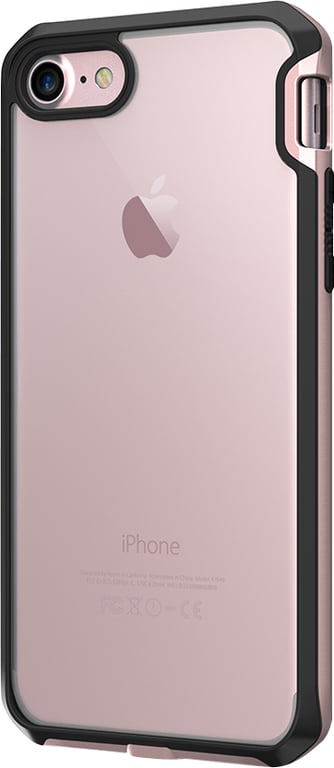 ITSKINS Coque rigide  Venum transparente au contour rose pour iPhone 7