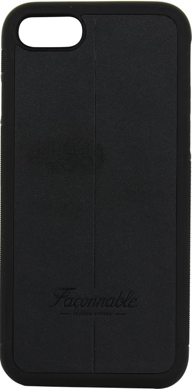 FACONNABLE Coque rigide Liser&eacute; Fa&agrave;&sect;onnable noire pour iPhone7/8