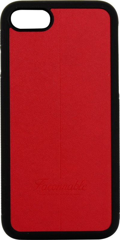 BIGBEN CONNECTED Coque rigide Liser&eacute; Fa&ccedil;onnable rouge pour iPhone SE (2020)/8/7