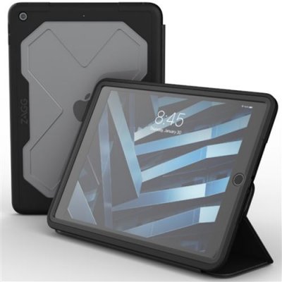 ZAGG Coque Rugged Messenger pour iPad 10.2 (2019 / 2020 / 2021) Noir 