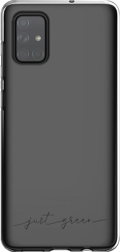 JUST GREEN Coque samsung g a71 infinia transparente - 100 % recyclable 