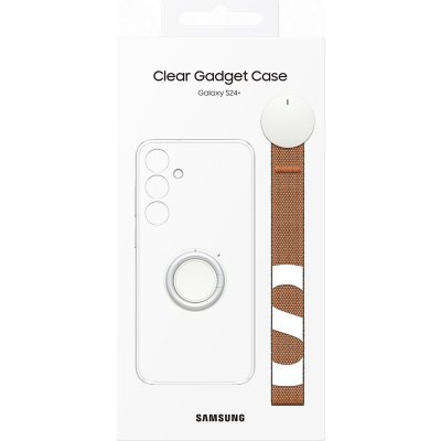 SAMSUNG Coque  G S24+ avec support amovible Transparente  - Neuf