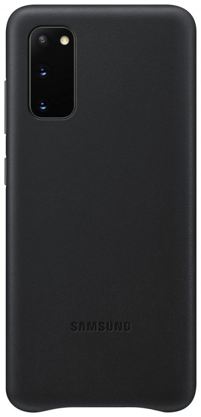 SAMSUNG Coque  galaxy s20 en cuir ef-vg980lbegeu - noir