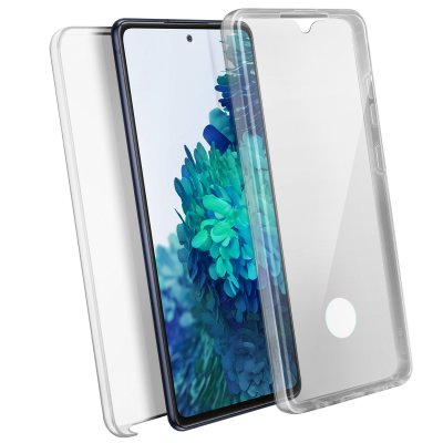 AVIZAR Coque Samsung Galaxy S20 FE Protection Arri&egrave;re Rigide + Avant Souple Transparent