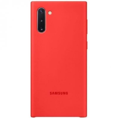 SAMSUNG Coque  Note 10 Silicone rouge