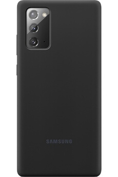 SAMSUNG Coque  Note 20 Silicone noir 