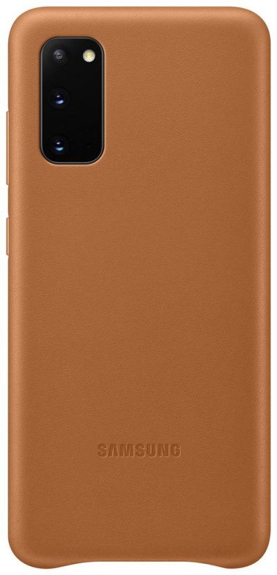 SAMSUNG Coque  S20 Cuir marron