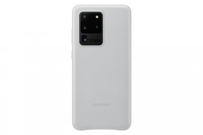 SAMSUNG Coque  S20 Ultra Cuir gris clair
