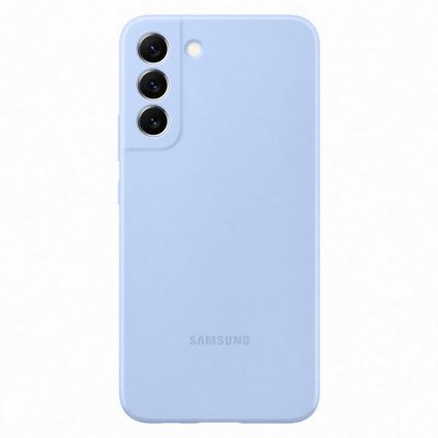 SAMSUNG Coque  S22+ Silicone bleu 