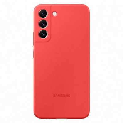 SAMSUNG Coque  S22+ Silicone orange 