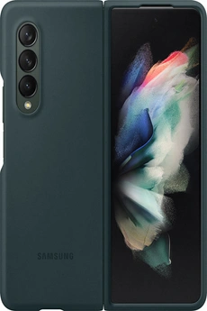 SAMSUNG Coque  Z Fold 3 Silicone vert 