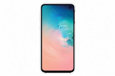 SAMSUNG Coque semi-rigide blanche  ef-pg970tw pour galaxy s10e g970