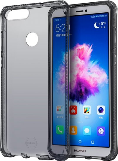 ITSKINS Coque semi-rigide  spectrum noire pour huawei p smart