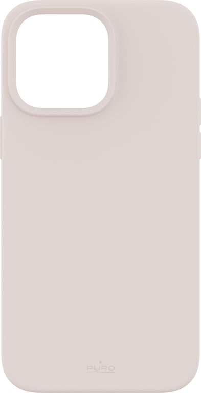 PURO Coque silicon  Icon pour iPhone 14 Pro max Rose