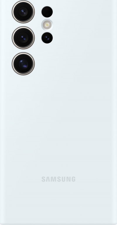 SAMSUNG Coque Silicone Gris Clair pour  G S24 ULTRA  - Neuf