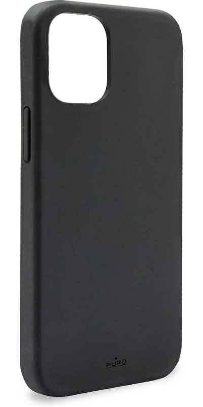 PURO Coque Silicone Icon Noire pour iPhone 13 mini  - Neuf