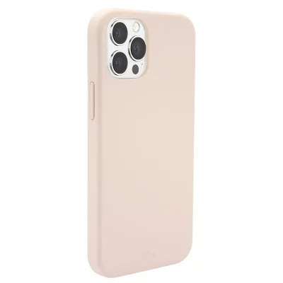PURO Coque Silicone Icon Rose pour iPhone 13 Pro Max  - Neuf