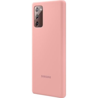 SAMSUNG Coque silicone or rose pour  g note 20 