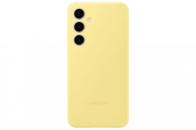 SAMSUNG Coque Silicone pour Galaxy S24 FE - Jaune
