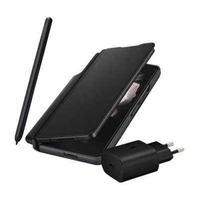 SAMSUNG Coque silicone pour  Galaxy Z Fold3 5G noir