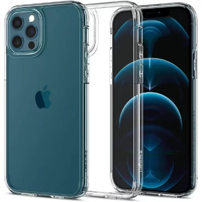 LITTLE BOUTIK Coque Silicone Transparente Pour Iphone 13 Pro Max &reg;