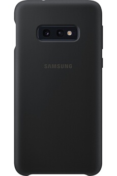 SAMSUNG Coque Silicone Ultra Fine Noir Galaxy S 10 E