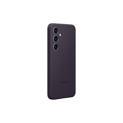 SAMSUNG Coque Silicone Violet Fonc&eacute; pour  G S24  - Neuf