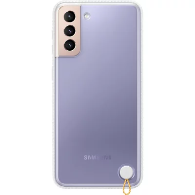 SAMSUNG Coque smartphone EF-GG996CW Clear Protec Cover S21+Blanc