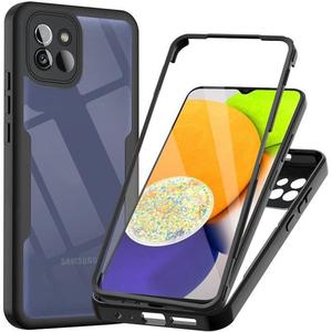 SAMSUNG Coque smartphone EF-QA036TB Coque noir Galaxy A03