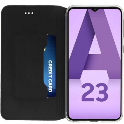 SAMSUNG Coque smartphone Folio  G A23 5G Flip Wallet 'DFS' Noir