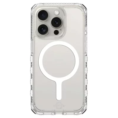 ITSKINS Coque Supreme R Clear MagSafe IP15 Pro Transparent